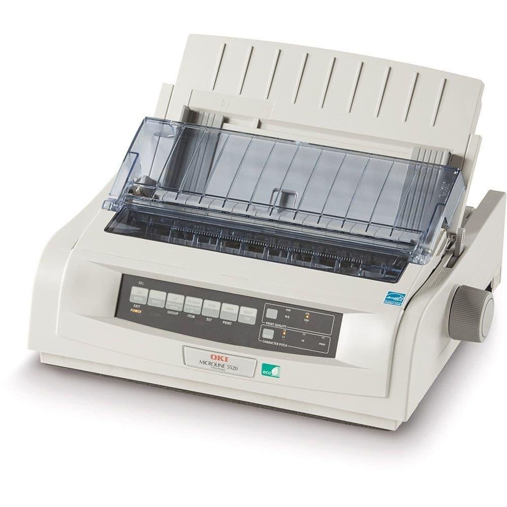 Oki Microline Ml5520 Eco 9 Pin Narrow Carriage Dot Matrix Printer Us Cds Printer Solutions Ltd