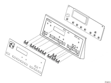 Epson DFX-9000 OP Unit (Control Panel Assembly) - CDS Printer Solutions Ltd.