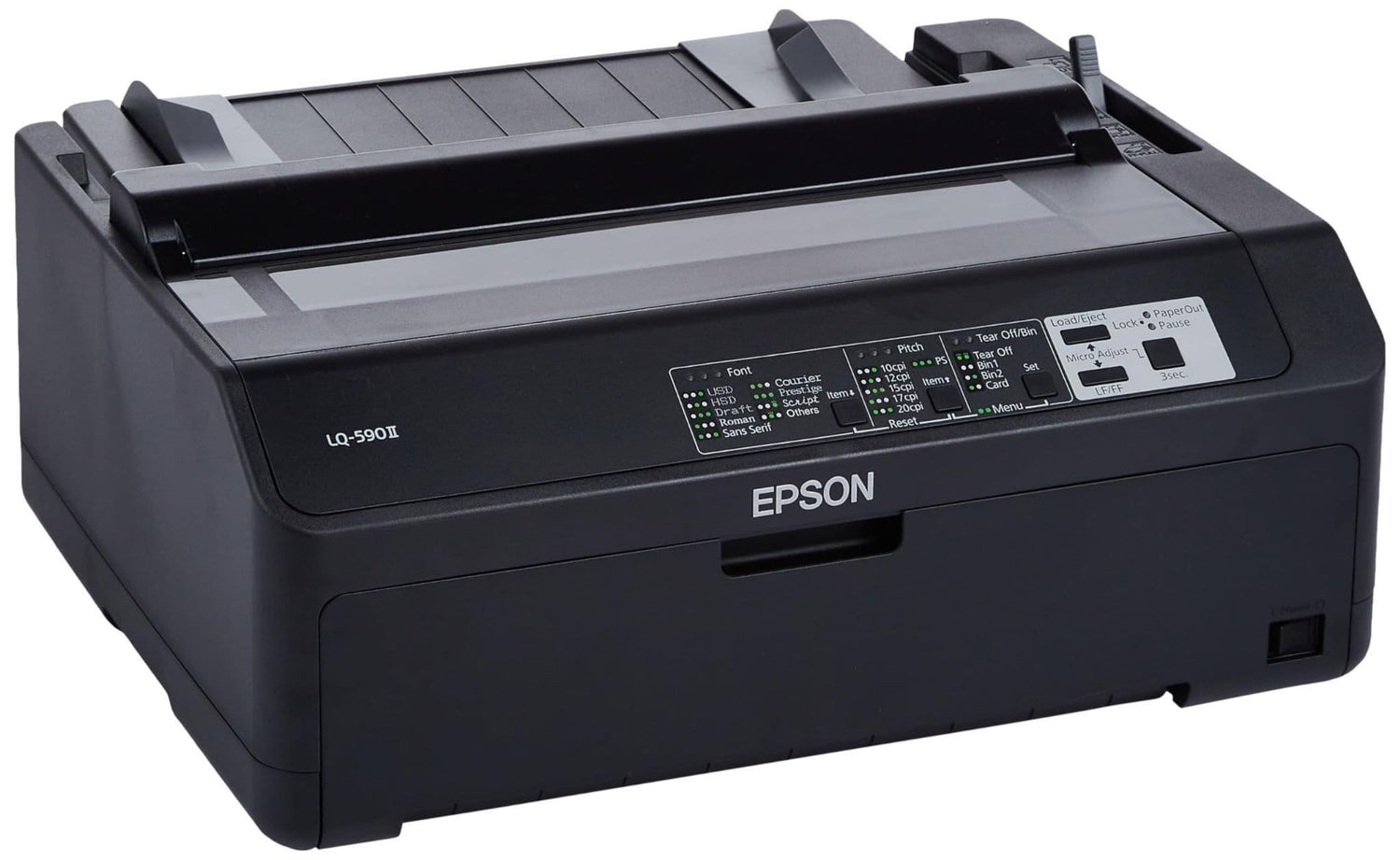 Epson LQ-590 II N 24-pin Narrow Carriage Dot Matrix Printer - LAN / US ...