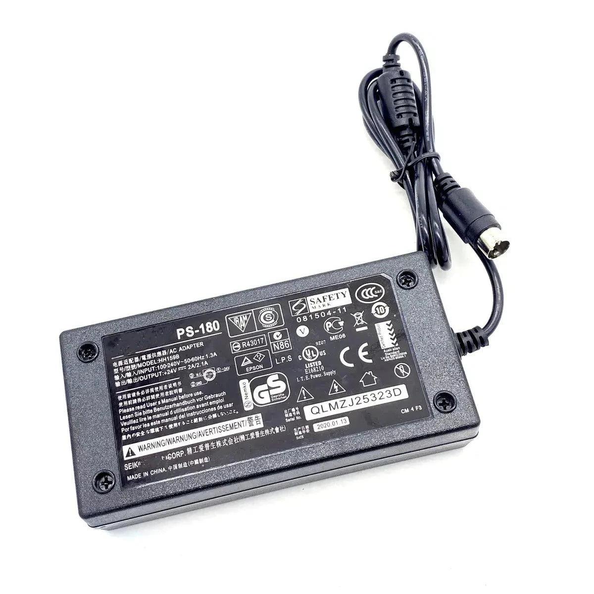 Epson PS-180 External DC Power Supply - 24V 2A 3-Pin DIN – CDS Printer ...