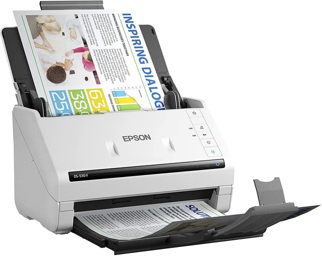 Epson Workforce DS-530 High Speed A4 USB3 Fast Colour Duplex Pass Through Scanner - CDS Printer Solutions Ltd.