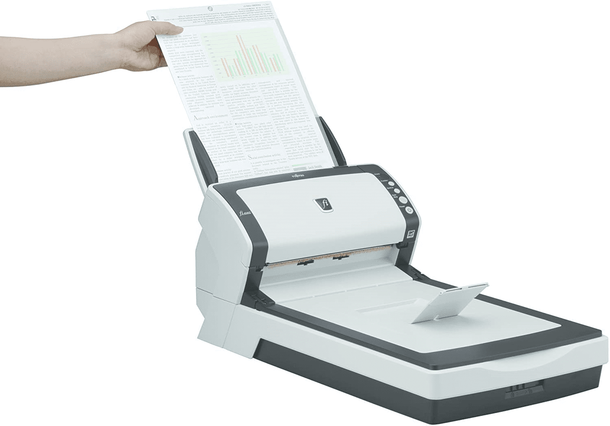 Fujitsu Fi-6230Z A4 Colour Sheet Fed Duplex Scanner With Flatbed - USB - CDS Printer Solutions Ltd.