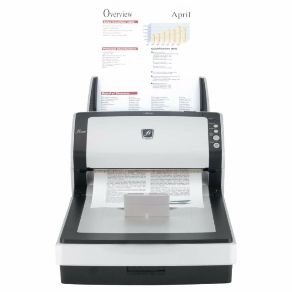 Fujitsu Fi-6240 A4 Colour Sheet Fed Duplex Scanner With Flatbed - USB / SCSI - CDS Printer Solutions Ltd.