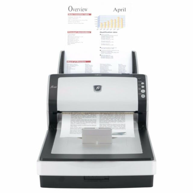 Fujitsu Fi-6240 A4 Colour Sheet Fed Duplex Scanner With Flatbed - USB / SCSI - CDS Printer Solutions Ltd.