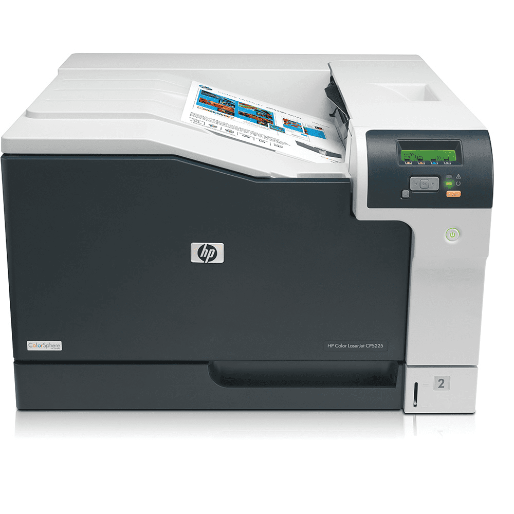 HP Colour LaserJet Professional CP5225N A3 / A4 Colour Laser Printer - LAN / USB - CDS Printer Solutions Ltd.