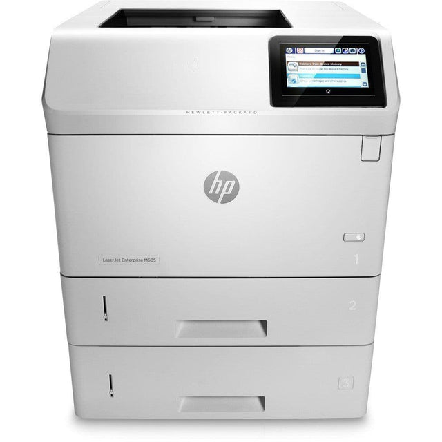 HP LaserJet Enterprise M605X A4 Duplex Network Mono Laser Printer - CDS Printer Solutions Ltd.