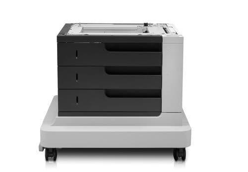 HP LaserJet M4555mfp 3 x 500 Sheet feeder & Wheeled Base - CDS Printer Solutions Ltd.