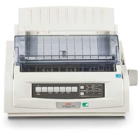 Oki Microline ML5590 Eco 24-Pin Narrow Carriage Dot Matrix Printer - USB / Parallel - CDS Printer Solutions Ltd.