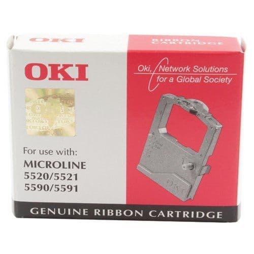 Oki Ribbon - Black - Microline 5520 / 5521 / 5590 / 5591 - CDS Printer Solutions Ltd.