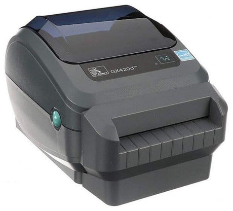 Zebra GX420D Direct Thermal Label Printer - 203dpi - USB / Parallel / Serial & Cutter - CDS Printer Solutions Ltd.