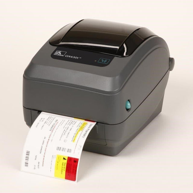 Zebra GX430T Direct & Thermal Transfer Label Printer - 300dpi - USB / LAN / Serial - CDS Printer Solutions Ltd.