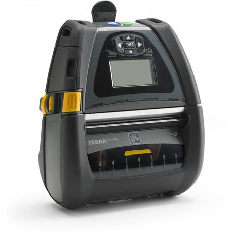 Zebra QLn420 4" Mobile 203dpi Bluetooth / Wi-fi / USB / RS232 Direct Thermal Label Printer - CDS Printer Solutions Ltd.