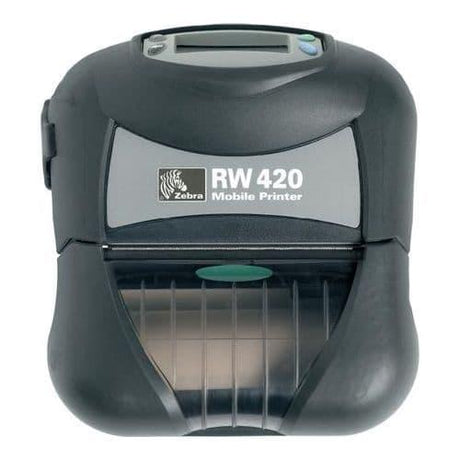 Zebra RW420 Portable Direct Thermal Label Printer - 203dpi - 4" - Bluetooth & Linered Platen - CDS Printer Solutions Ltd.