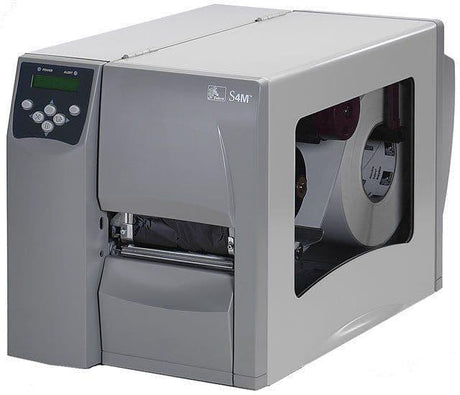 Zebra S4M 203DPI 4" D/T & T/T Industrial Label Printer - USB Network Serial & Cutter - CDS Printer Solutions Ltd.