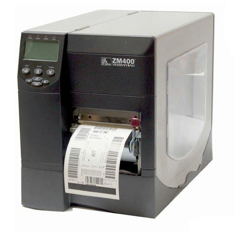 Zebra ZM400 203DPI 4" D/T & T/T Industrial Label Printer - B/G Wireless USB & LAN - CDS Printer Solutions Ltd.