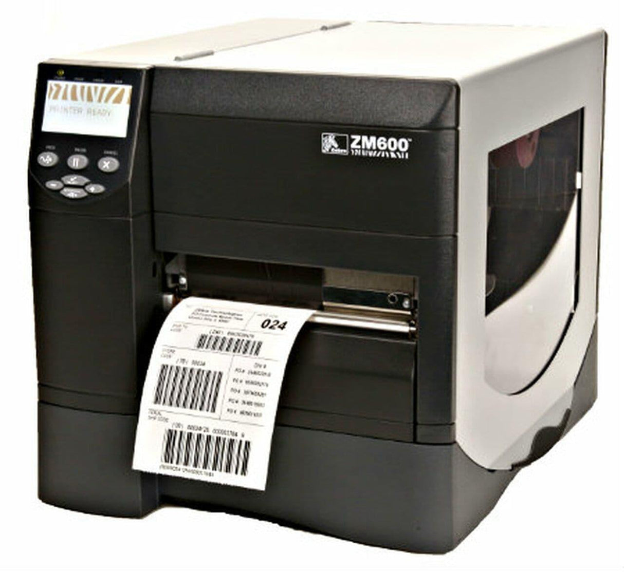 Zebra ZM600 203DPI 6" D/T & T/T Industrial Label Printer - LAN / USB / Parallel - CDS Printer Solutions Ltd.