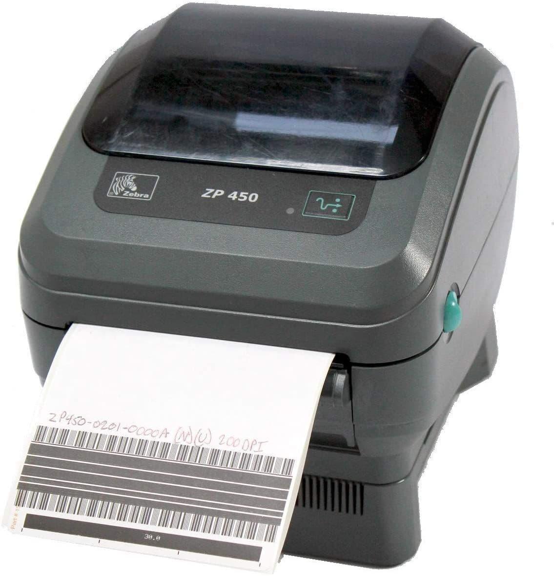 Zebra ZP 450 ZTC Direct Thermal Label Printer - Self-Dispenser / USB - CDS Printer Solutions Ltd.