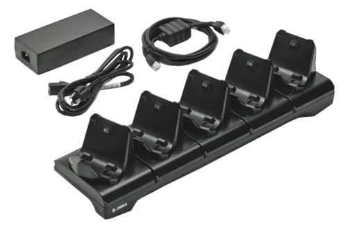 Zebra ZQ3 5-Slot Docking Cradle & Power Supply - CDS Printer Solutions Ltd.