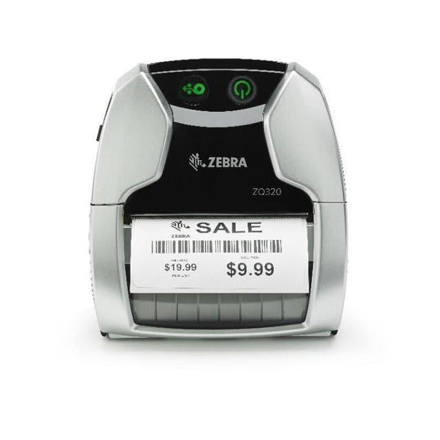 Zebra ZQ320 Portable Direct Thermal Label Printer - 203dpi - 3" - Bluetooth / USB & Shoulder Strap - CDS Printer Solutions Ltd.