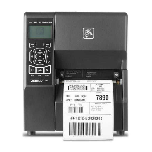 Zebra ZT230 203DPI D/T & T/T Industrial Label Printer - USB/Serial - CDS Printer Solutions Ltd.