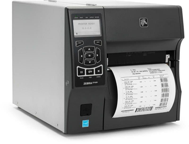 Zebra ZT420 6" 300DPI D/T & T/T Industrial Label Printer - LAN / USB / Bluetooth - CDS Printer Solutions Ltd.